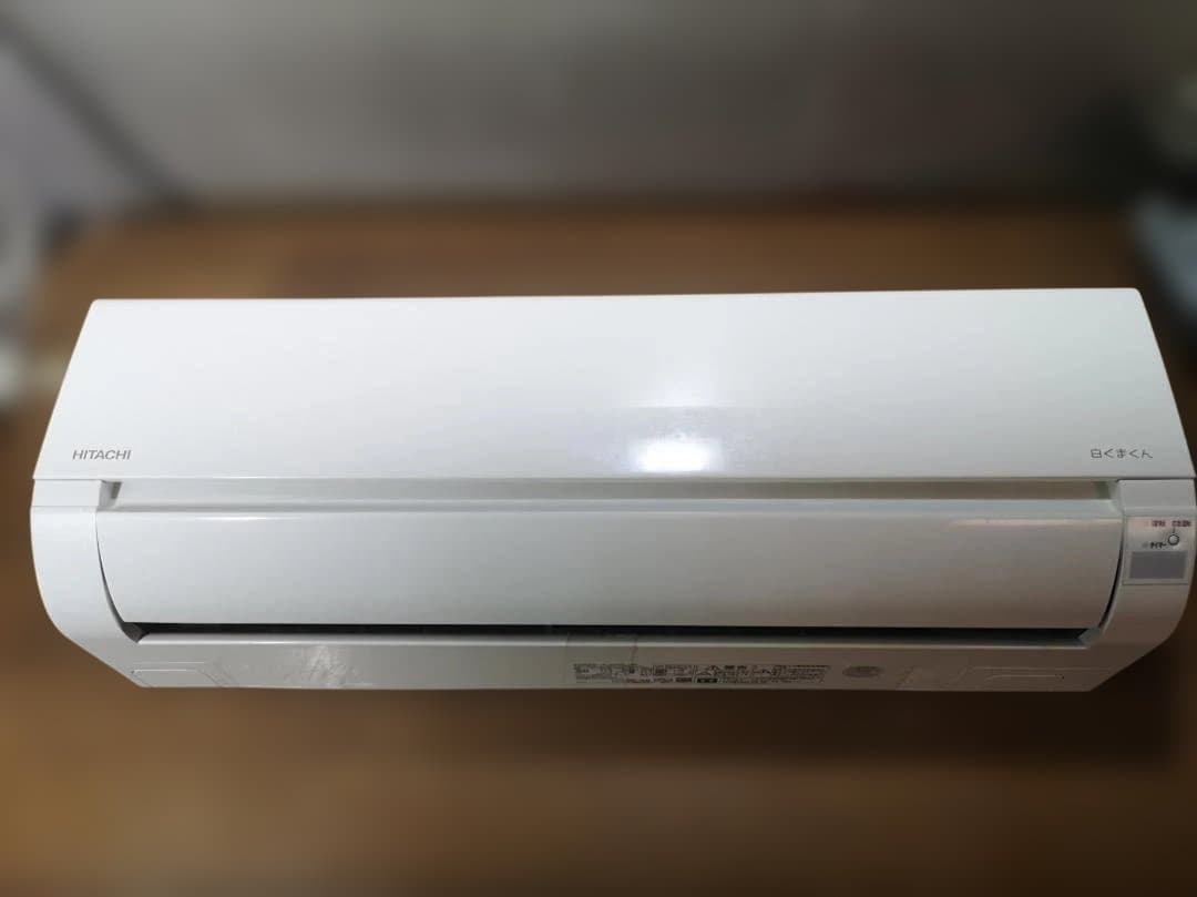 神奈川県内は無料工事、配送付き、室外機セット)日立12畳 2022年式 保証あり
