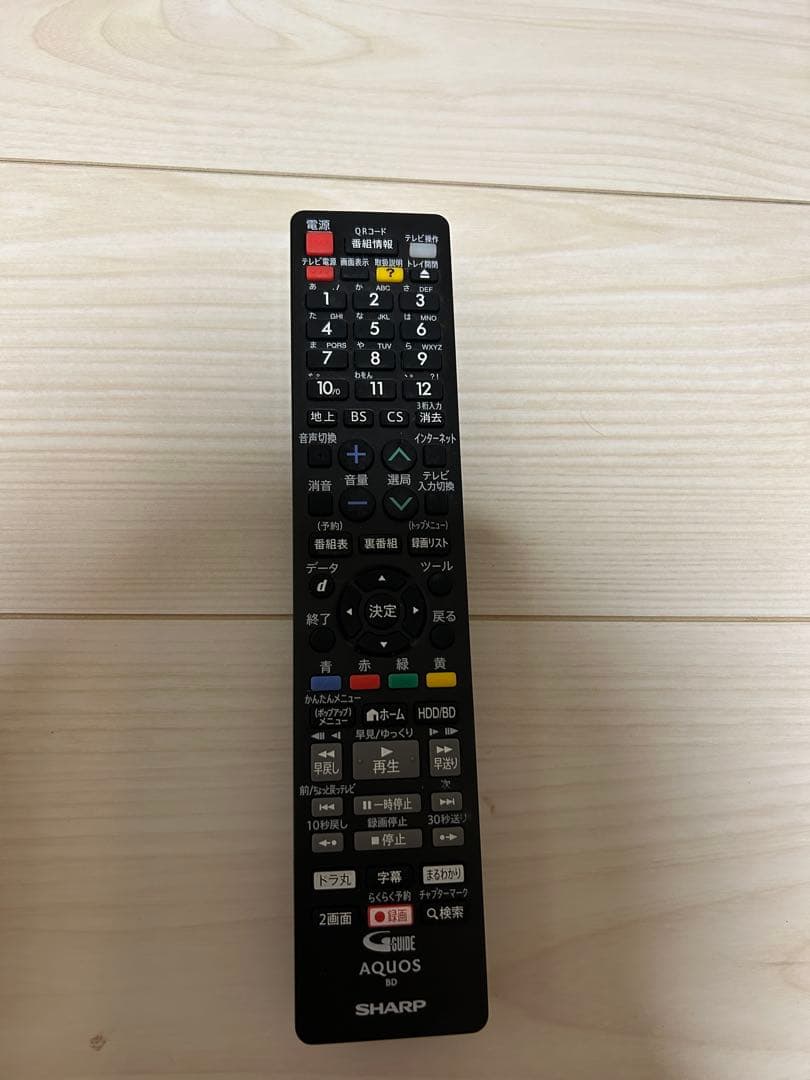 AQUOSブルーレイ　BD-NW500 500GB