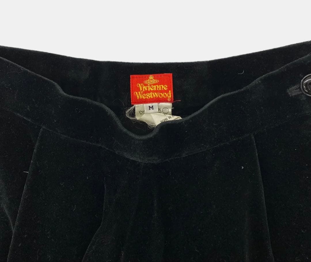 ‧₊お値下げ‧₊ Vivienne Westwood ブラックベルベットスカート