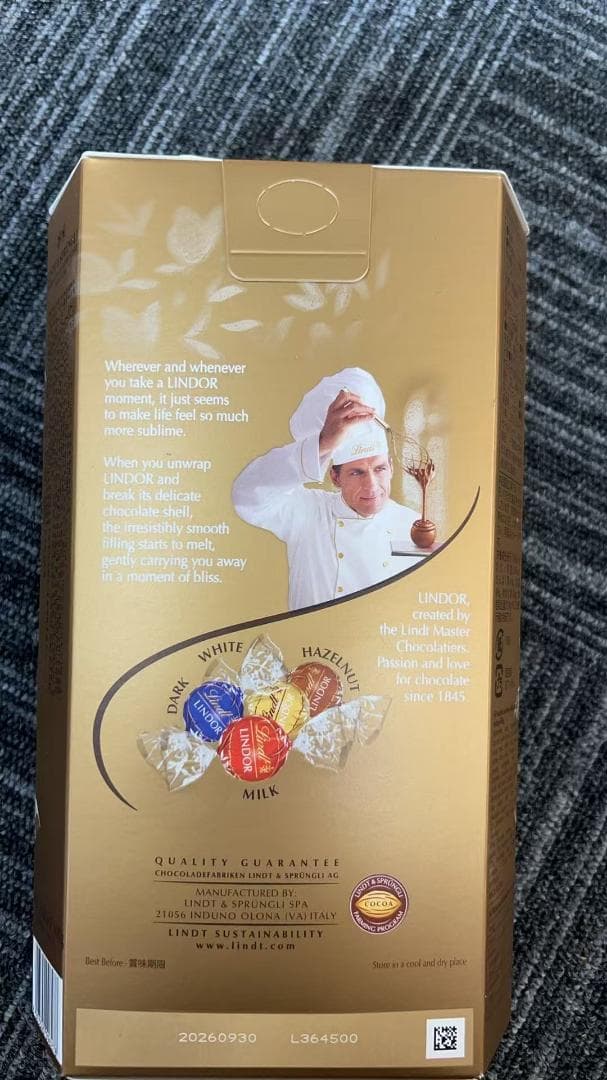 リンツ リンドール アソート チョコレート 5箱