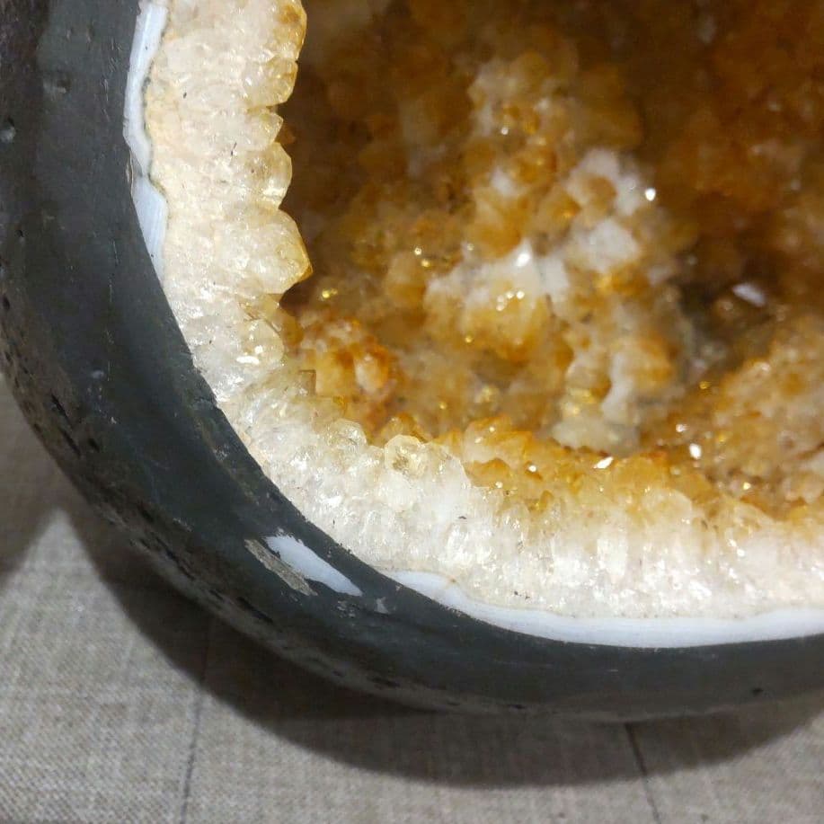 シトリンドーム 11.5kg 天然石/パワーストーン 原石