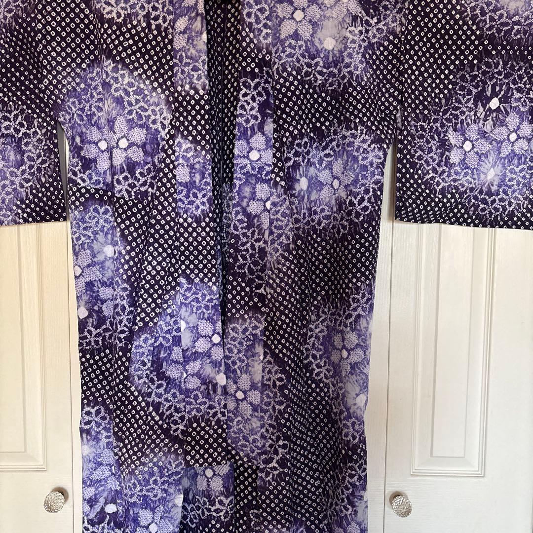 有松鳴海絞りの浴衣