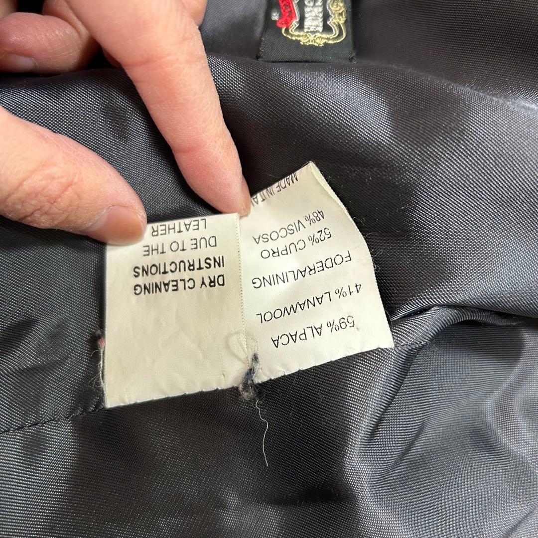 DELBA アニオナ　アルパカ　ミンクファー　ロングコート　44サイズ