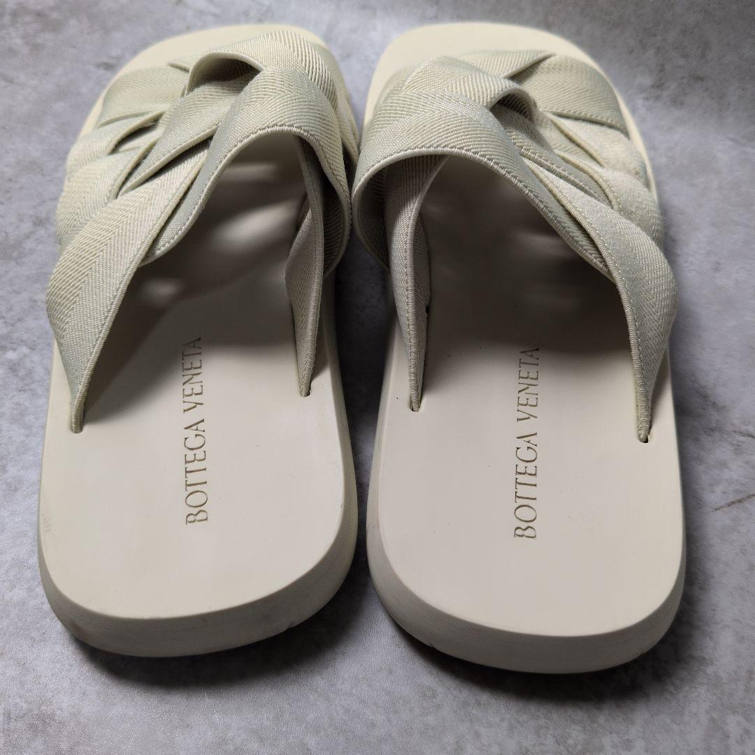 【即決値下】ボッテガべネタ サンダル サイズ41 / 26cm相当 ベージュ