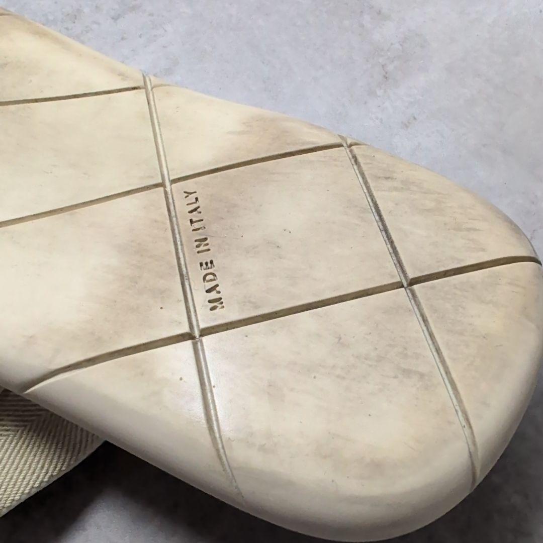 【即決値下】ボッテガべネタ サンダル サイズ41 / 26cm相当 ベージュ