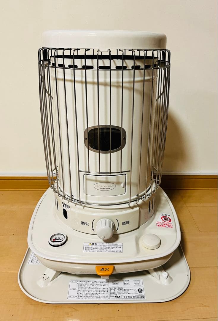 コロナ石油ストーブ SL-6624 2024年製ホワイトおまけファン付き