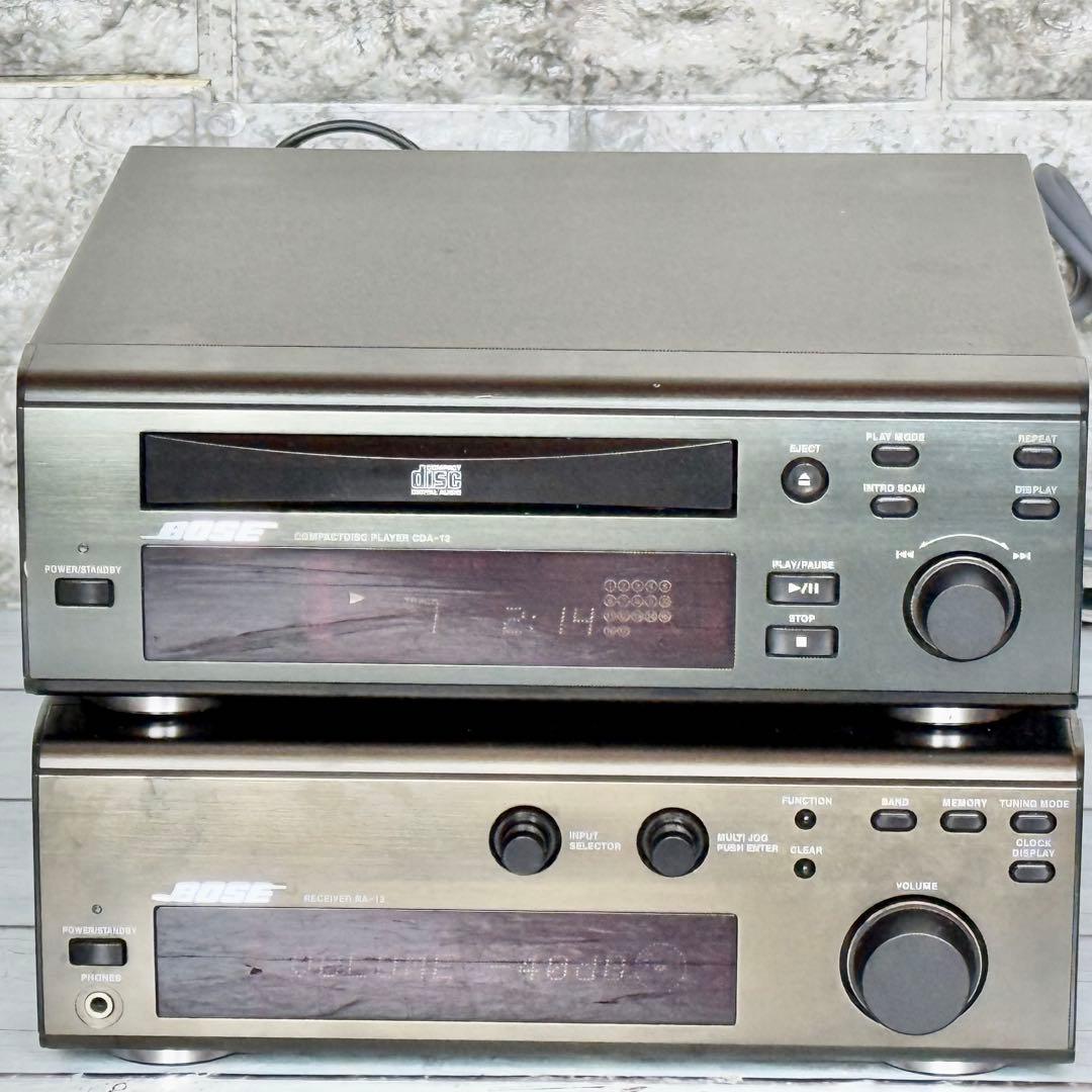 BOSE「CDA-12・RA-12」CDプレーヤー・レシーバーアンプセット