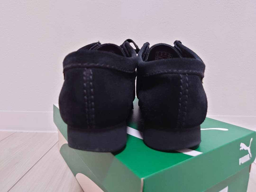 クラークス ワラビー ゴアテックス ブラック黒 UK7