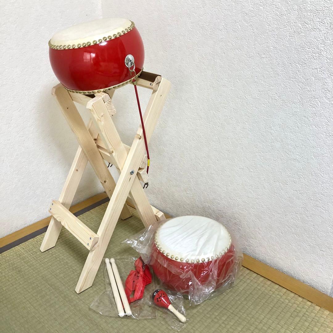 キッズ和太鼓　(太鼓　太鼓台のセット)