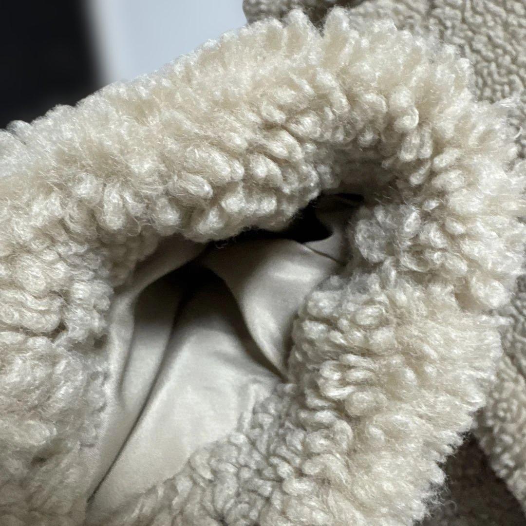 M*o様 ZARA エクストラロングフェイクボアコート　テディベアコート