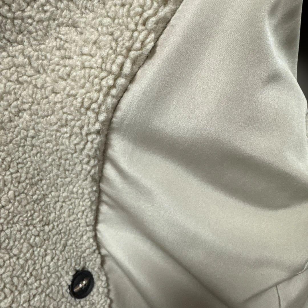 M*o様 ZARA エクストラロングフェイクボアコート　テディベアコート