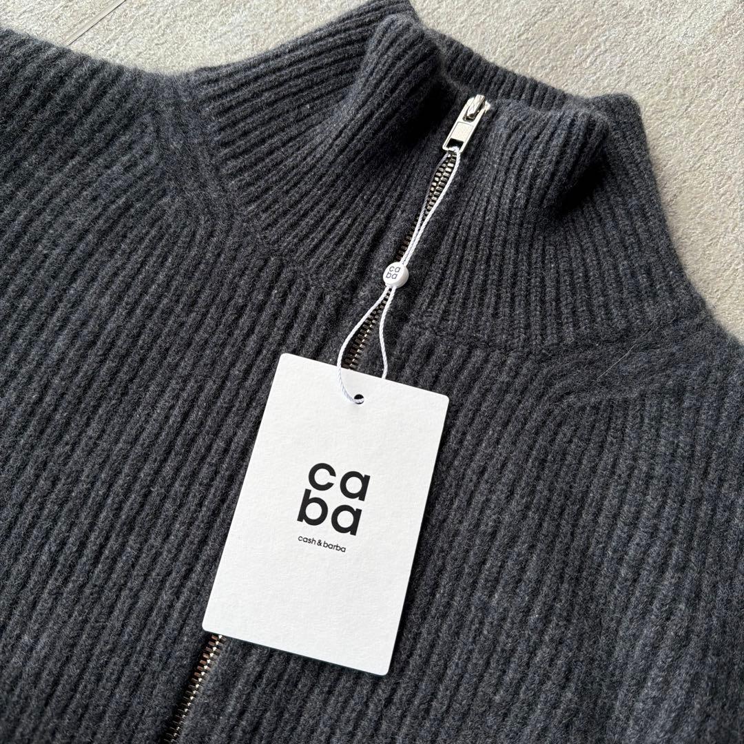 cash&barba カシミヤ ドライバーズニットDs Knit