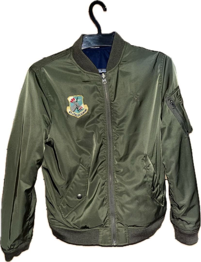 チ*P様 Polo Ralph Lauren ジャケット L/14-16 カーキ