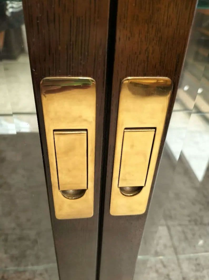 M♦ポンスケカリモク家具 ドマーニ　ガラスキャビネット