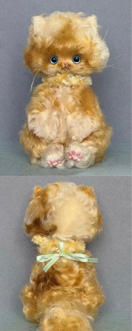 キャラメルシュガー仔猫 アーティストベア 海外作家様 ハンドメイド ぬいぐるみ