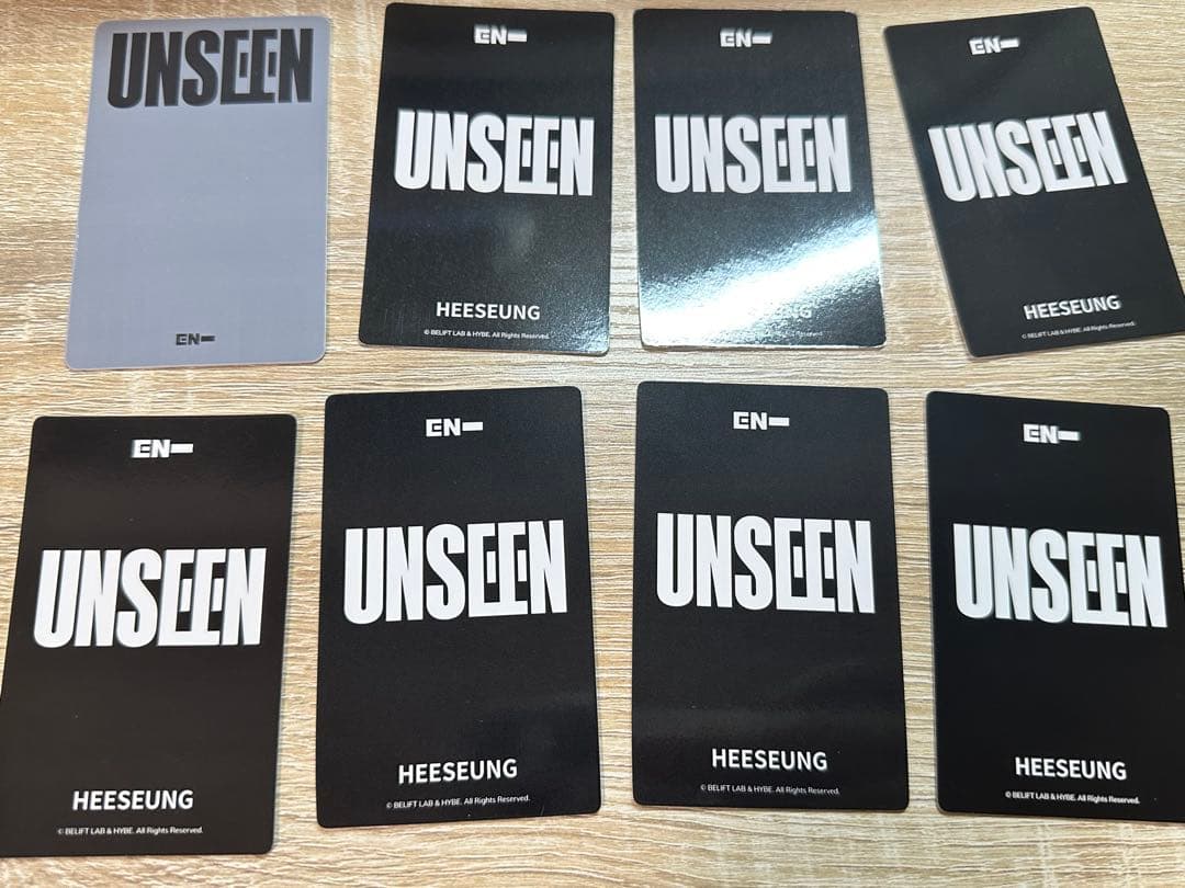 ENHYPEN ヒスン UNSEEN 展示会