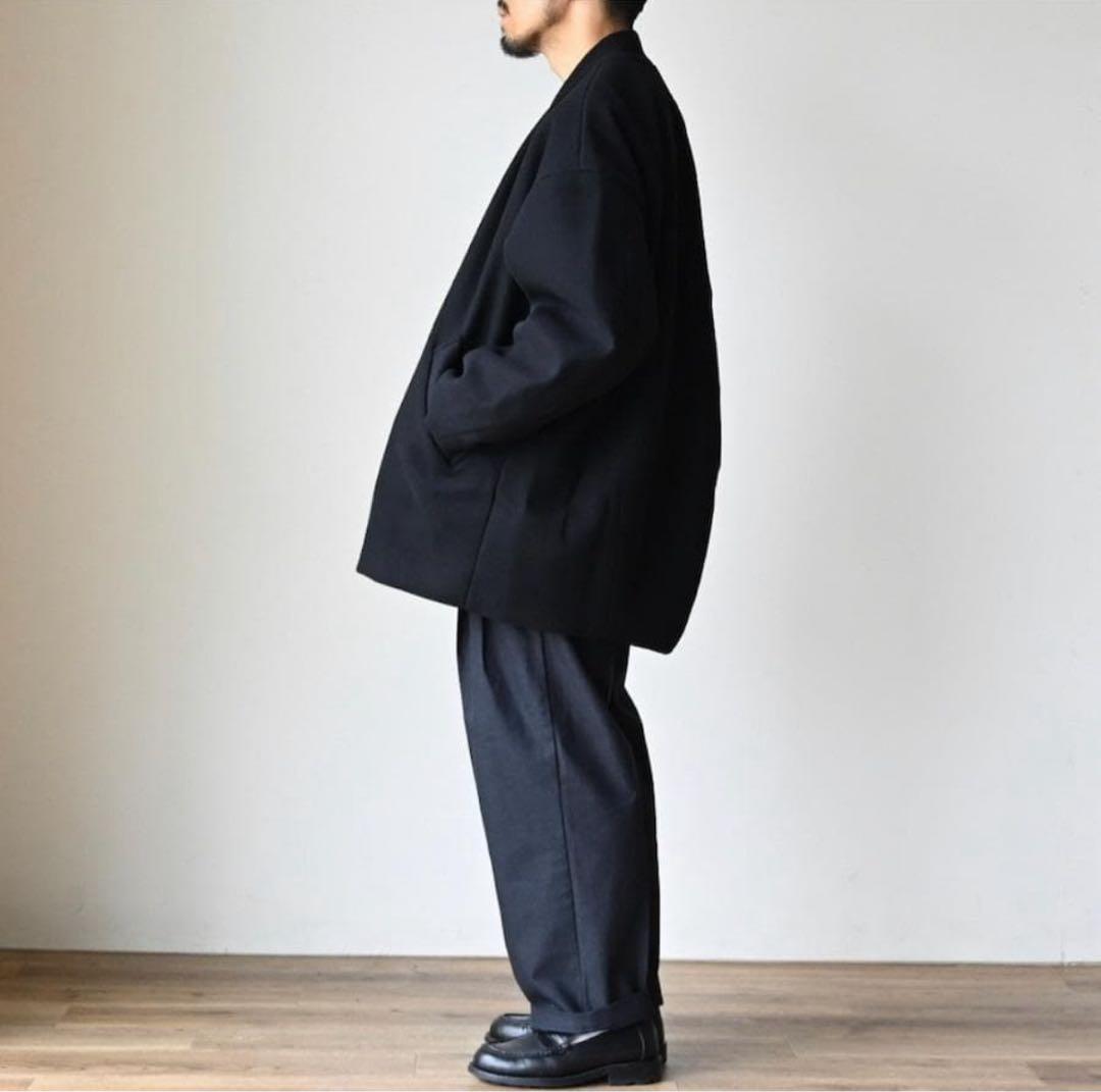 KELEN NO COLLAR EGG JACKET 40 エッグジャケット