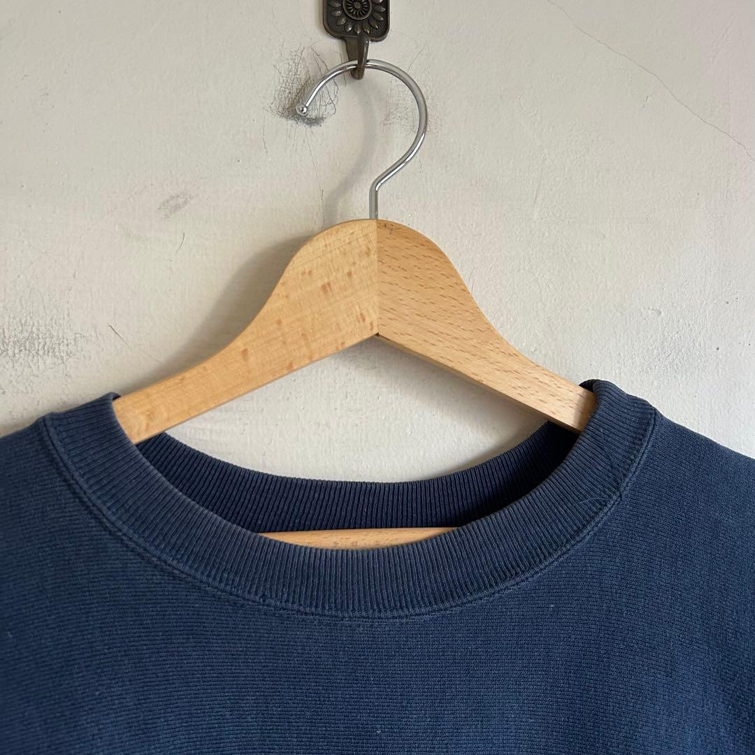 80S USA製 champion REVERSE WEAVE ネイビー 目あり