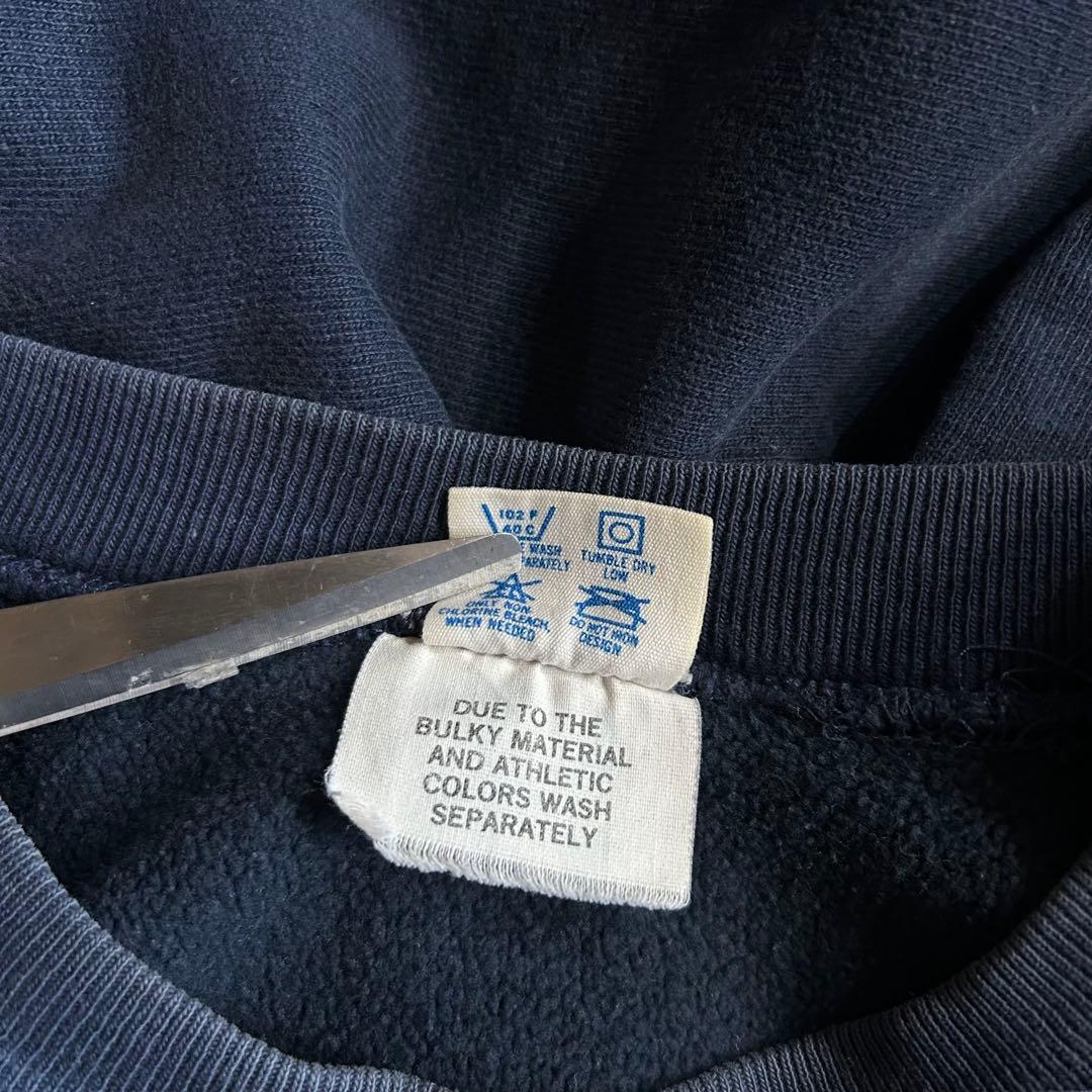 80S USA製 champion REVERSE WEAVE ネイビー 目あり