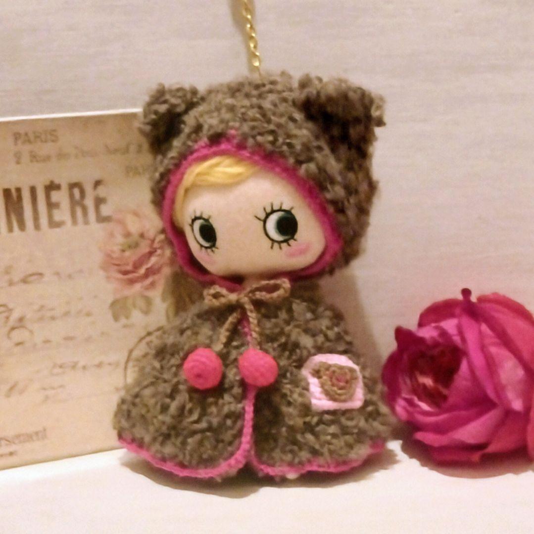 docobuy公式アカウント☆クマ耳マント５点♪ハンドメイド