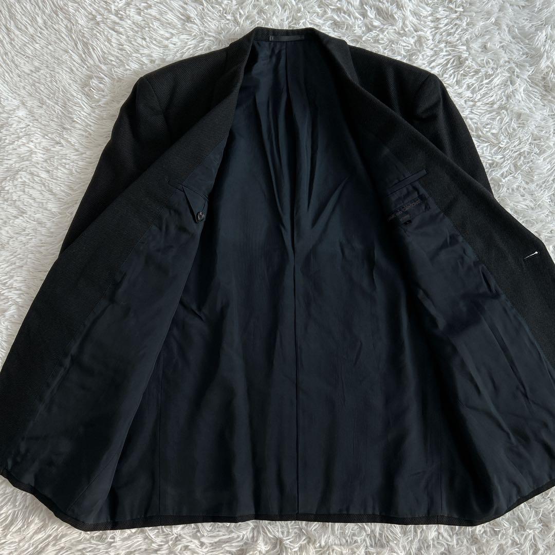 美品 コムデギャルソンオム 田中オム ウールキャバジン テーラードジャケット L