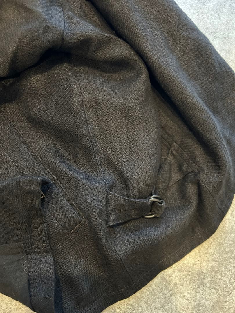 試着のみ　24ss COMOLI コモリ　カナパジップショートジャケット　3