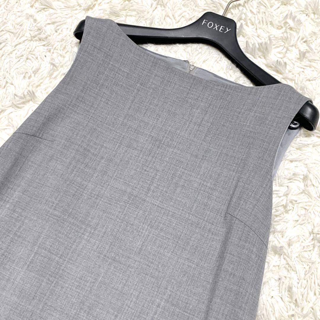 極美品✨フォクシー タルト Aラインフレアワンピース ドレス 美シルエット 38