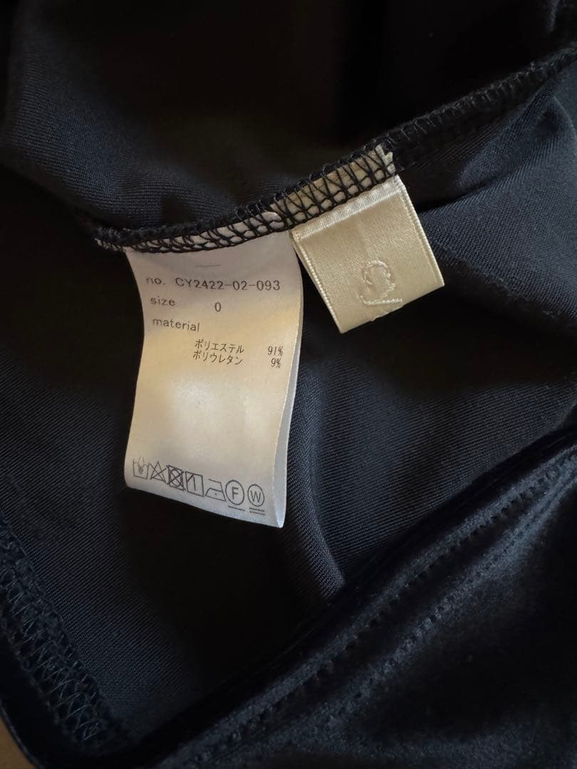 バックオープンベロアトップス　0サイズ　cygne