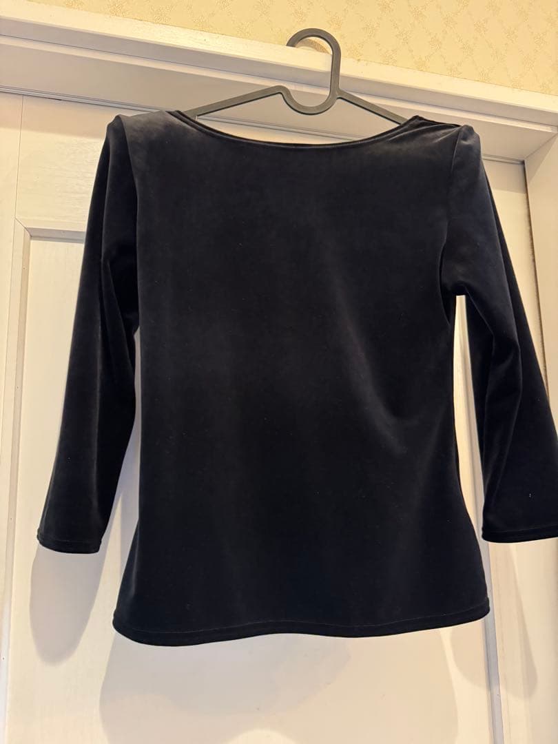 バックオープンベロアトップス　0サイズ　cygne