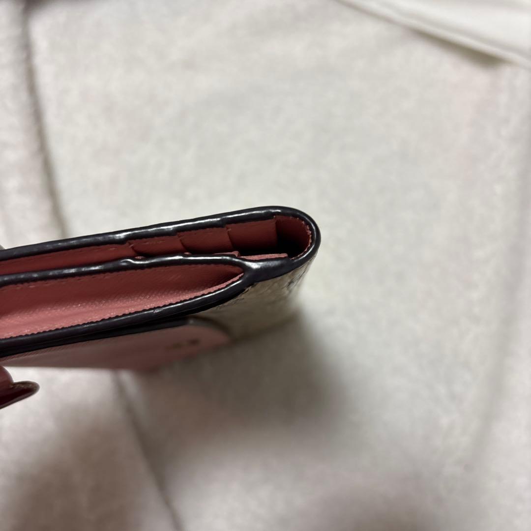 MCM ヴィセトス　長財布　ピンク　美品　正規品