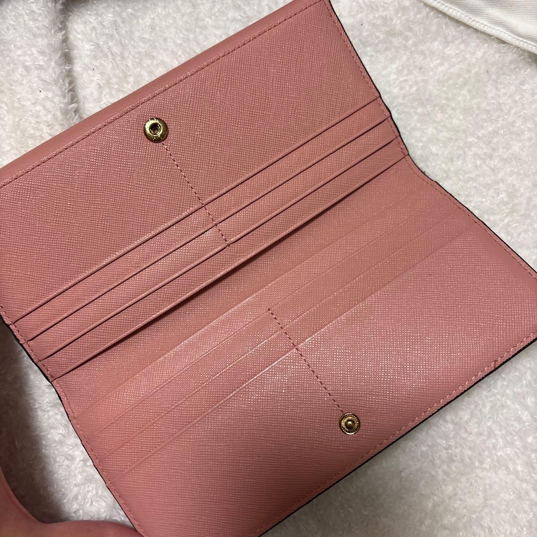 MCM ヴィセトス　長財布　ピンク　美品　正規品