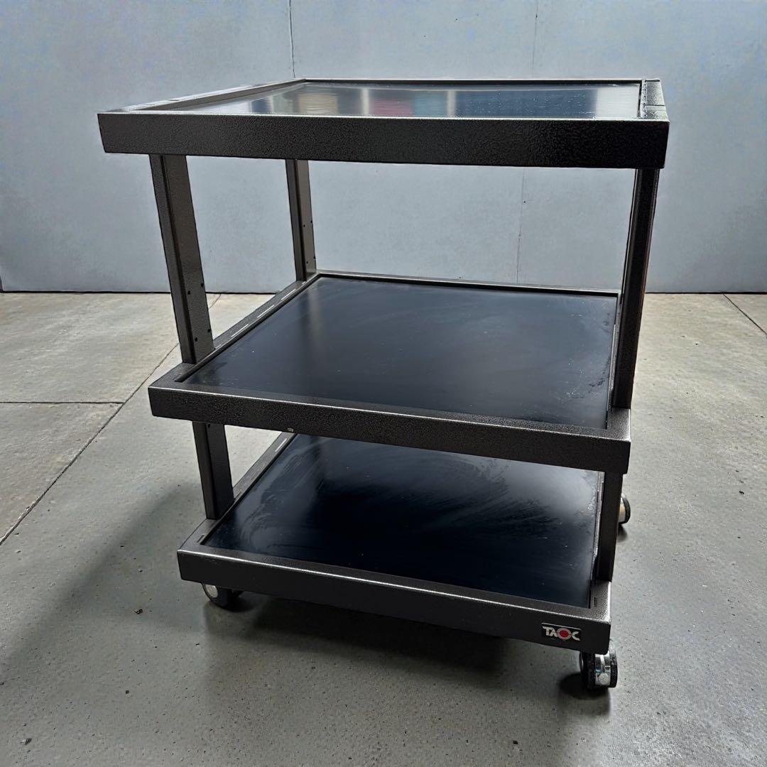 TAOC キャスター付き3段オーディオラック