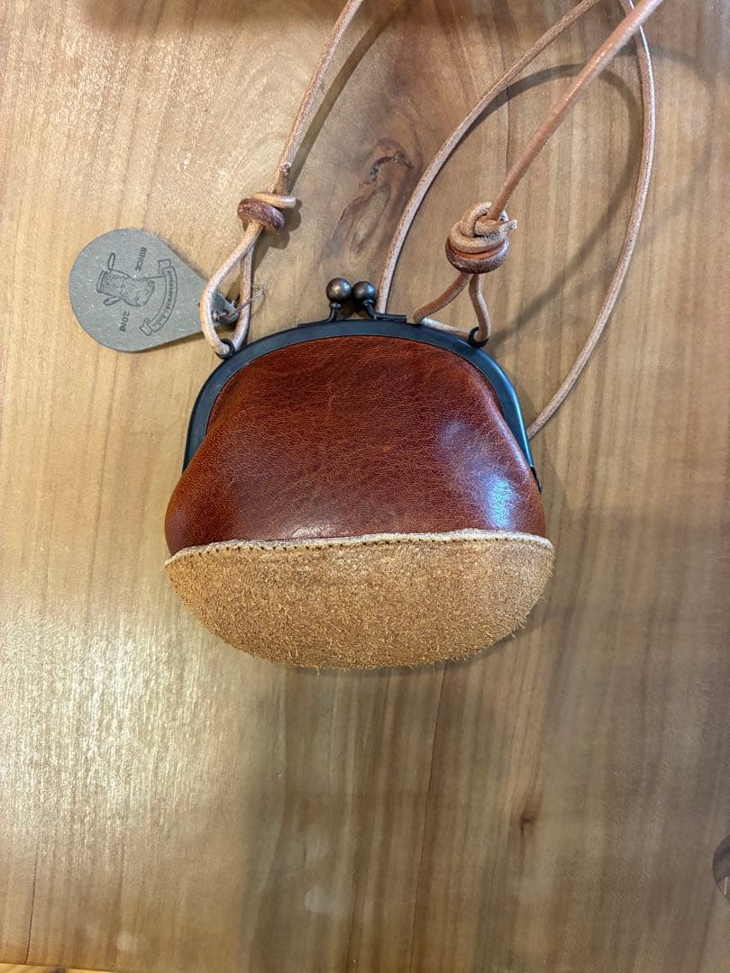 新品未使用品　雨ザラシ工房⭐︎くりがま　レギュラーサイズ　ブラウン　茶⭐︎中サイズ