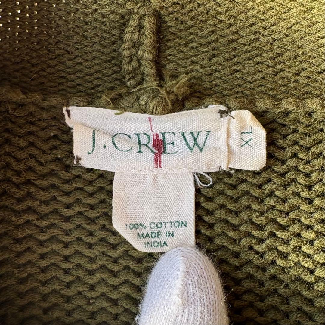 90’s 巨人タグ J.CREW ジェイクルー コットン ロールネック ニット