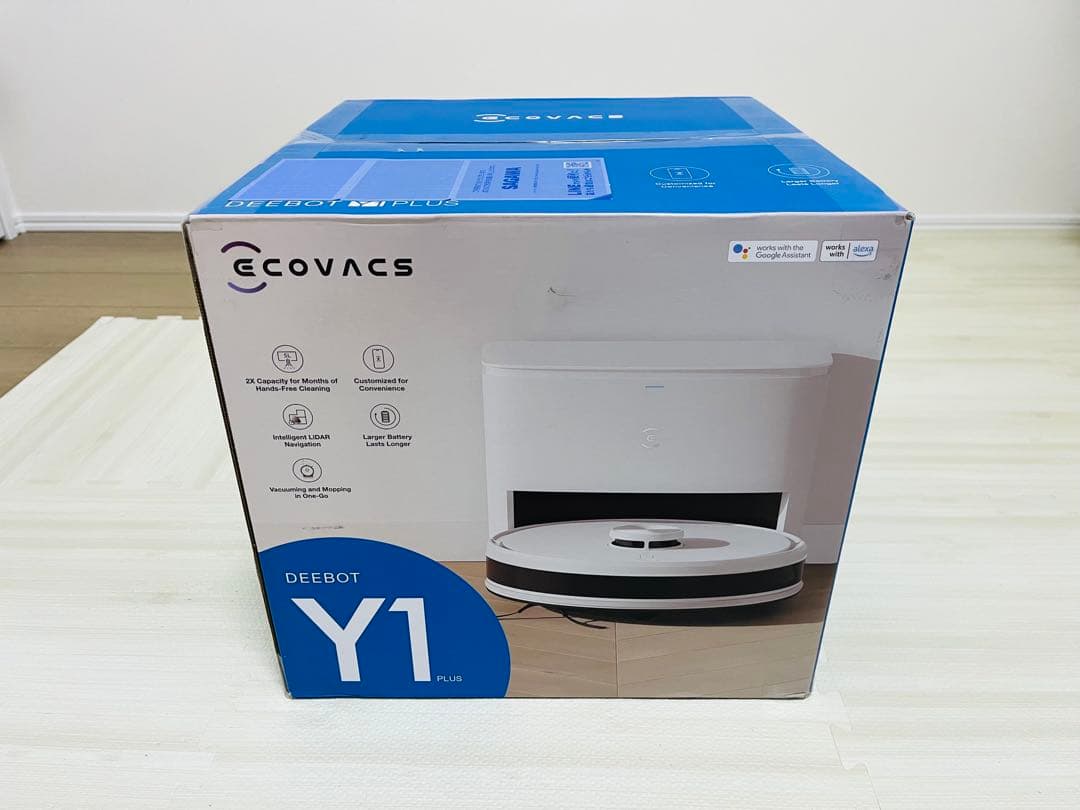 ●新品未開封●ECOVACS DEEBOT Y1 PLUS エコバックス