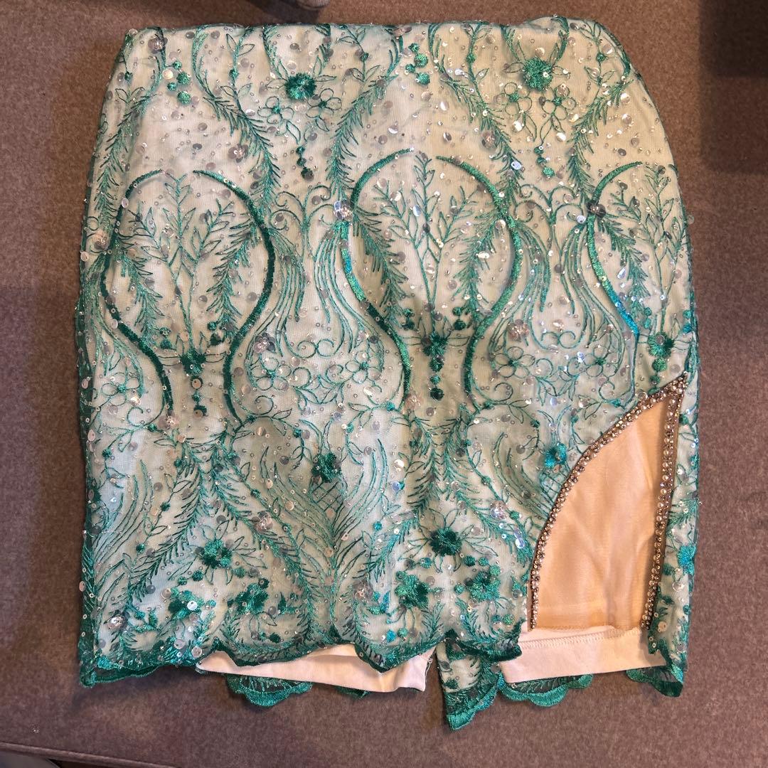 エンジェルアール　キャバドレス　キャミドレス　タイト　ミニ　ビジュー