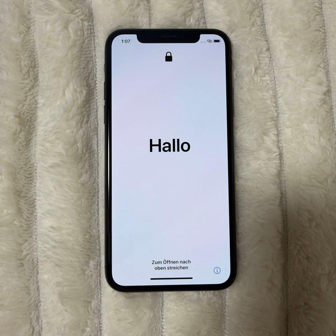 美品　iPhoneX 本体