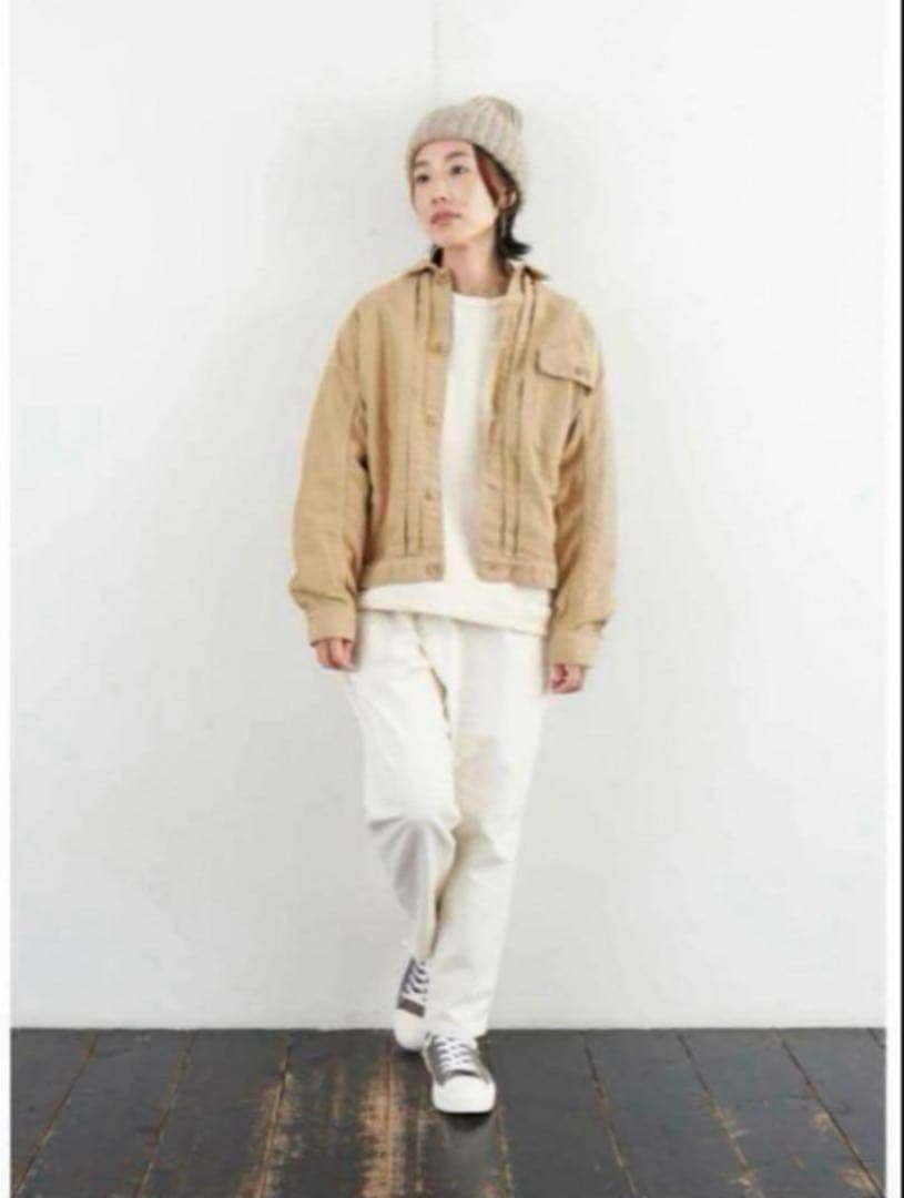 “ヴェリテクール”モールスキンＧジャン・ベージュ