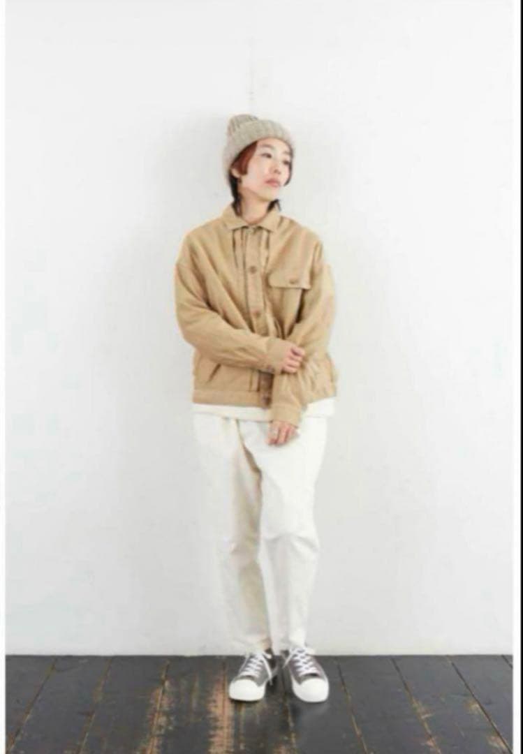 “ヴェリテクール”モールスキンＧジャン・ベージュ