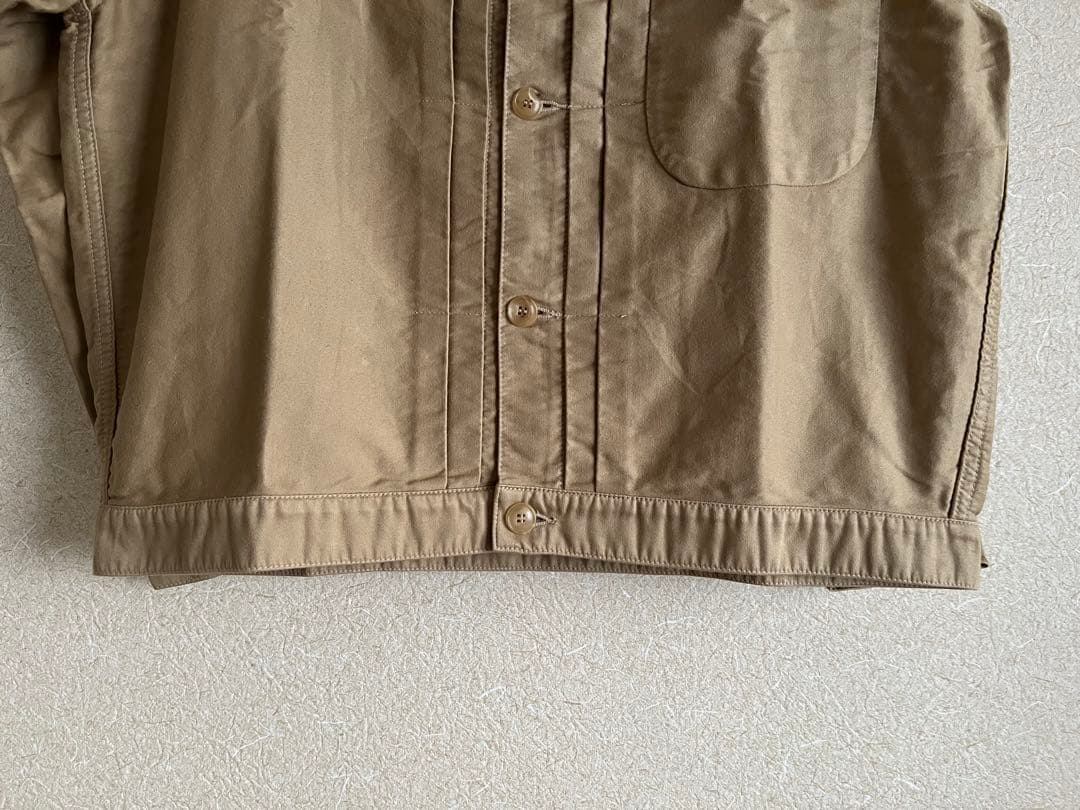 “ヴェリテクール”モールスキンＧジャン・ベージュ