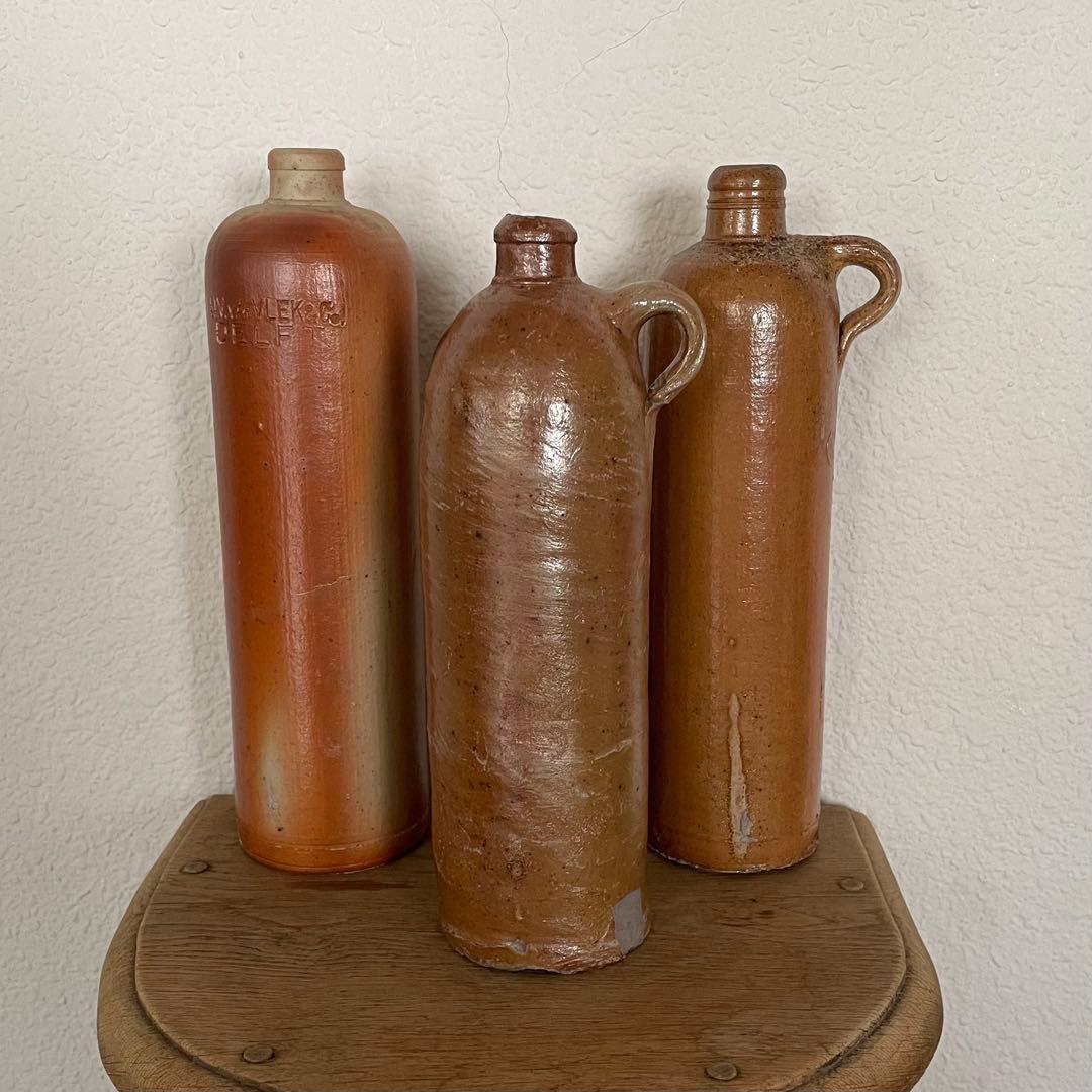 イギリス アンティーク ボトル 3本セット