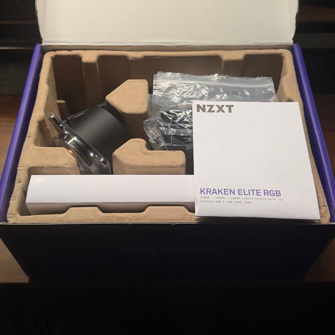 NZXT Kraken Elite 240 RGB 水冷クーラー