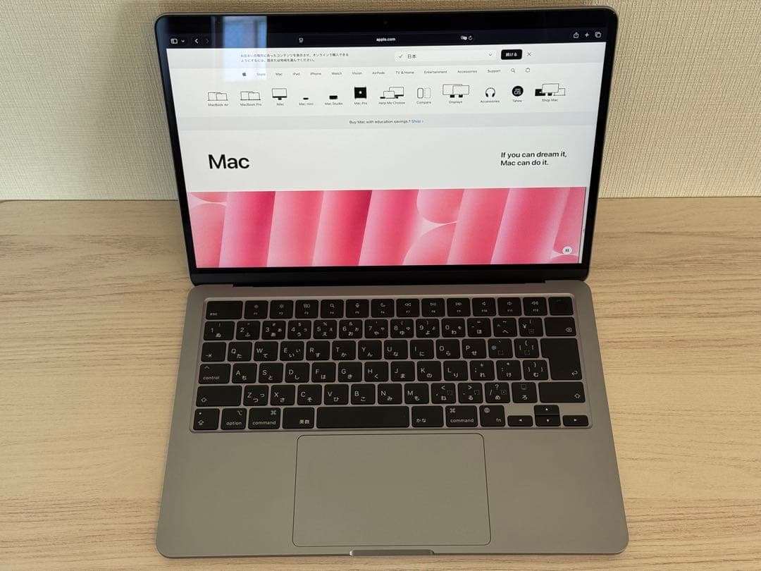 MacBook本体 Apple MacBook Air M2 8GB