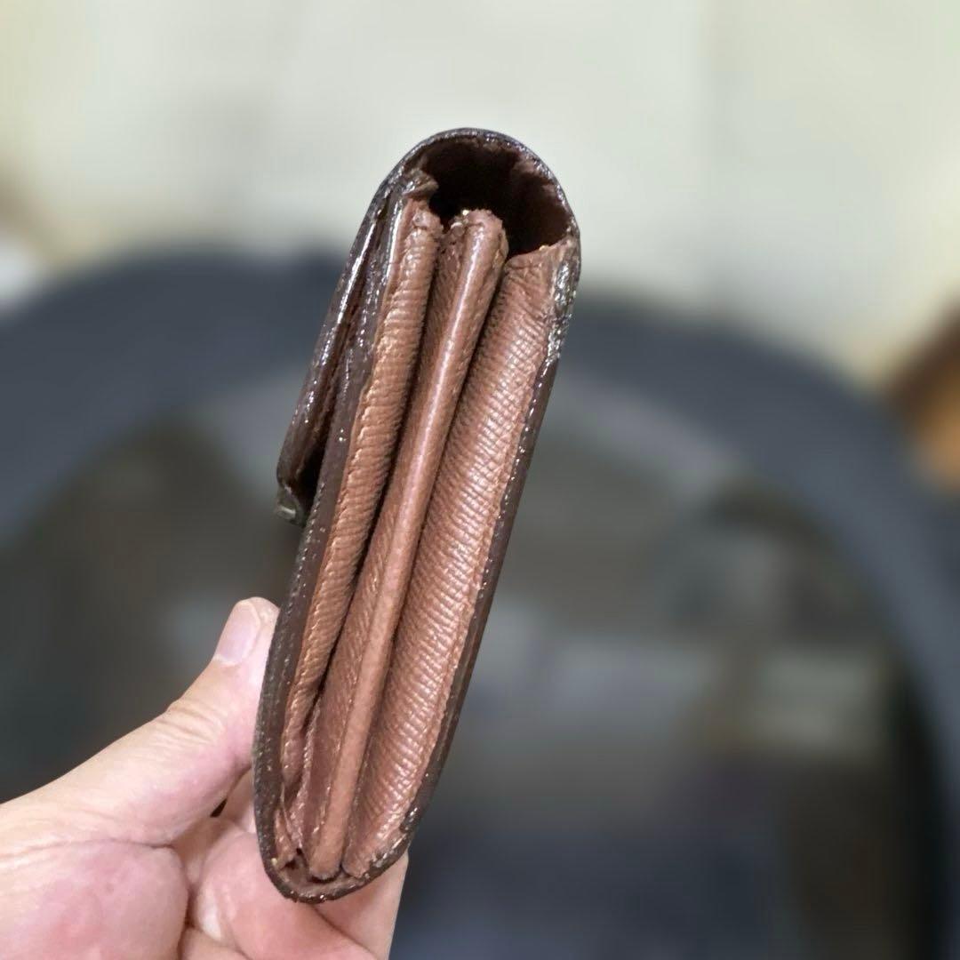 12☆良品♪カード10枚タイプ☆サラ長財布