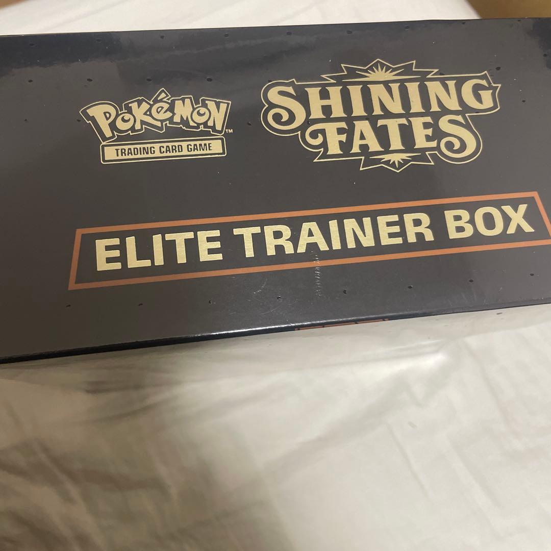新品シュリンク付★ポケモンカード　海外限定SHINING FATES エリート