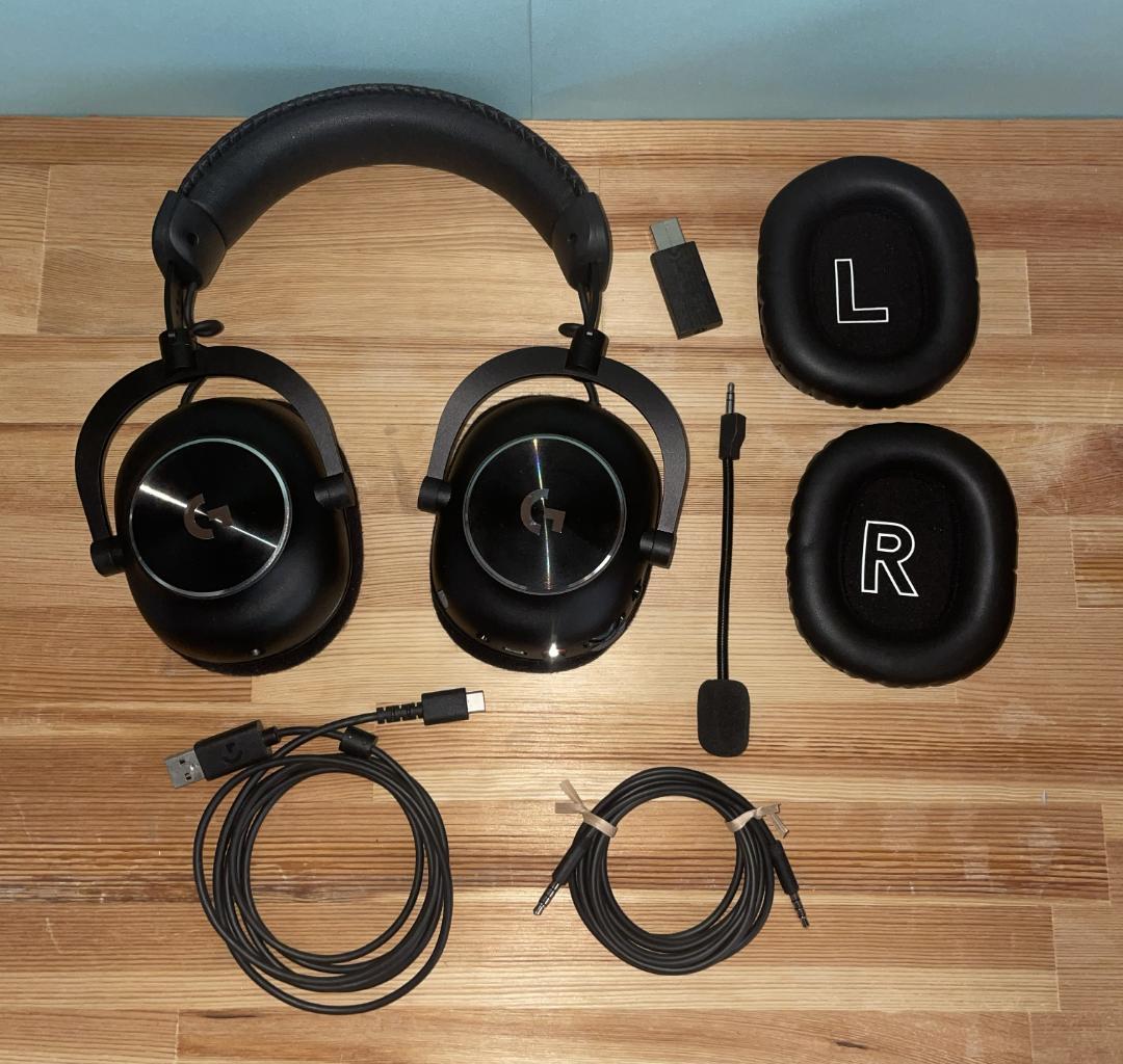 【完品、動作品】PRO X 2 LIGHTSPEED ゲーミングヘッドセット