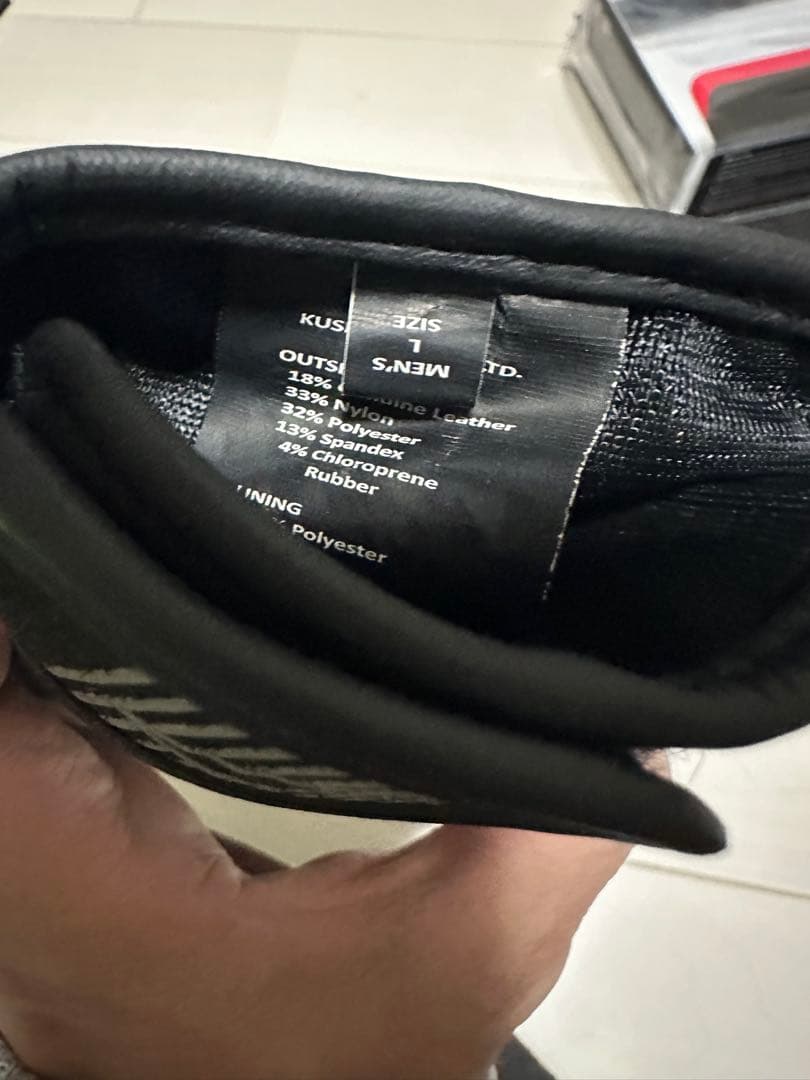 クシタニ　k5375 レイヴングローブ　2025年Ｌサイズ グレー