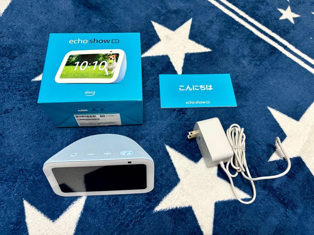 【美品】Echo Show 5 第３世代 Alexa クラウドブルー