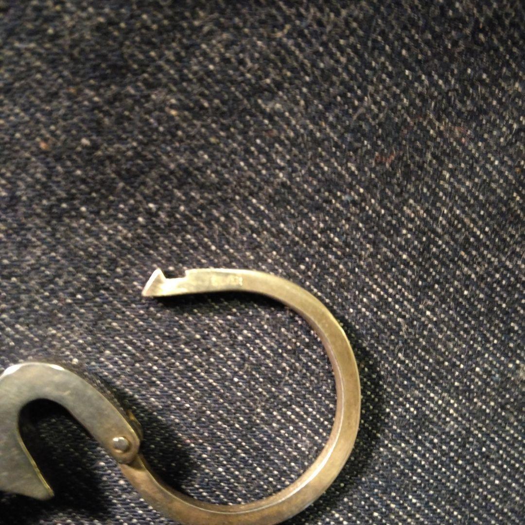 EVISU キーホルダー　デツドストツク　SILVER 製