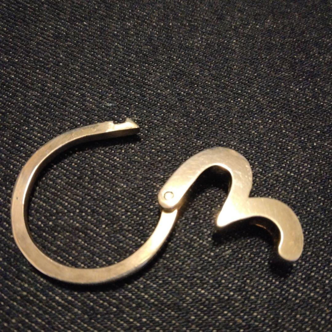 EVISU キーホルダー　デツドストツク　SILVER 製